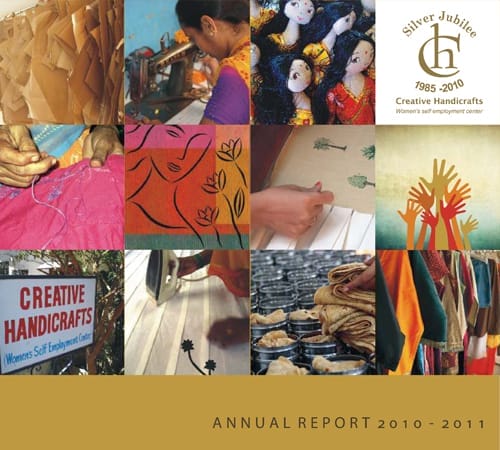 Creative Handicrafts Annual Report cover 2010-2011