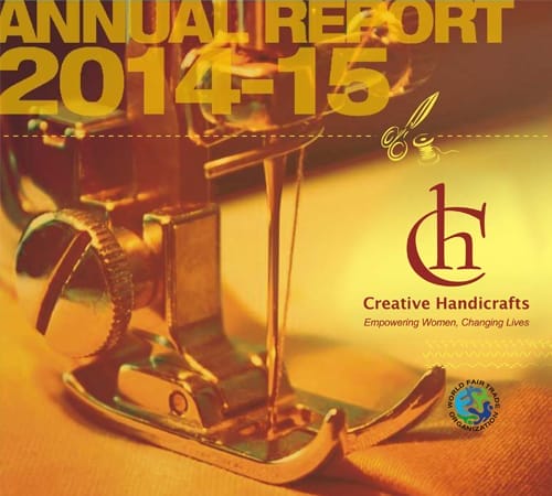 Creative Handicrafts Annual Report cover 2014-2015