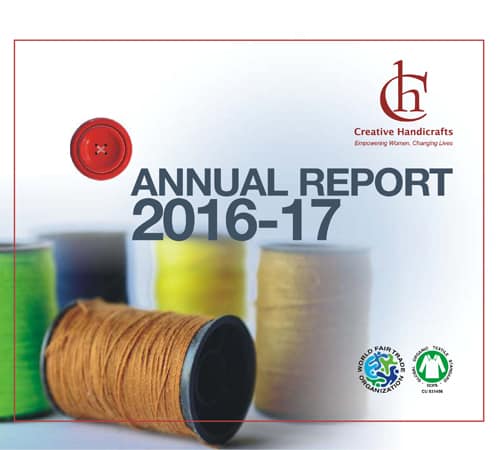 Creative Handicrafts Annual Report cover 2016-2017