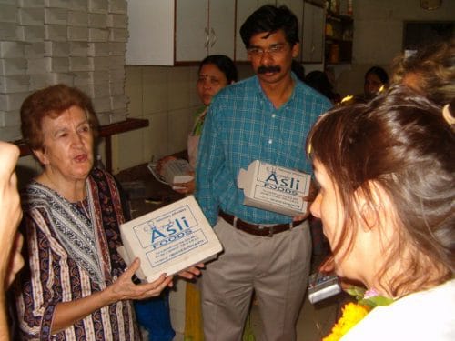 Sister Isabel at Asli Food