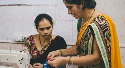 Learning to sew at Creative Handirafts