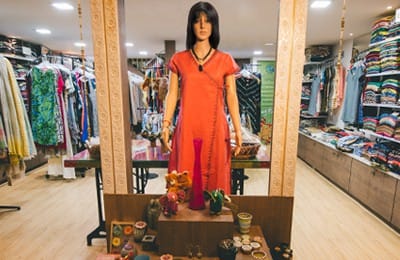 Creative Handicrafts Powai - Fair Trade clothing shop entrance