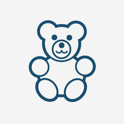 Teddy bear icon